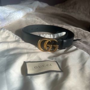 Authentic Gucci Marmont Belt Great Condition